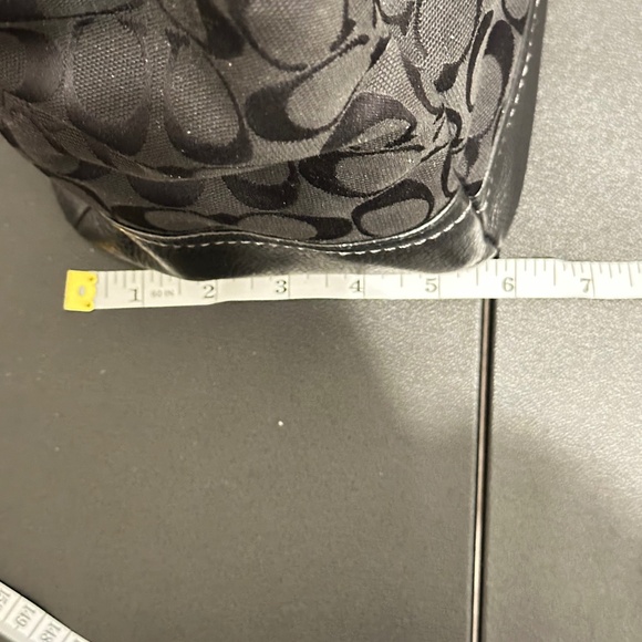 COACH Park Signature Large Carryall tote. F23292. Jacquard Fabric & Leather Trim - Picture 13 of 16